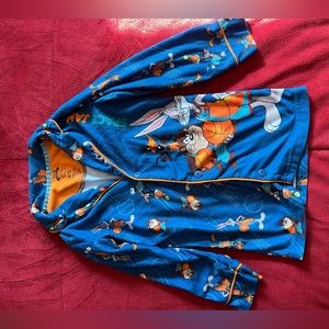 Boys SpaceJam pajamas.